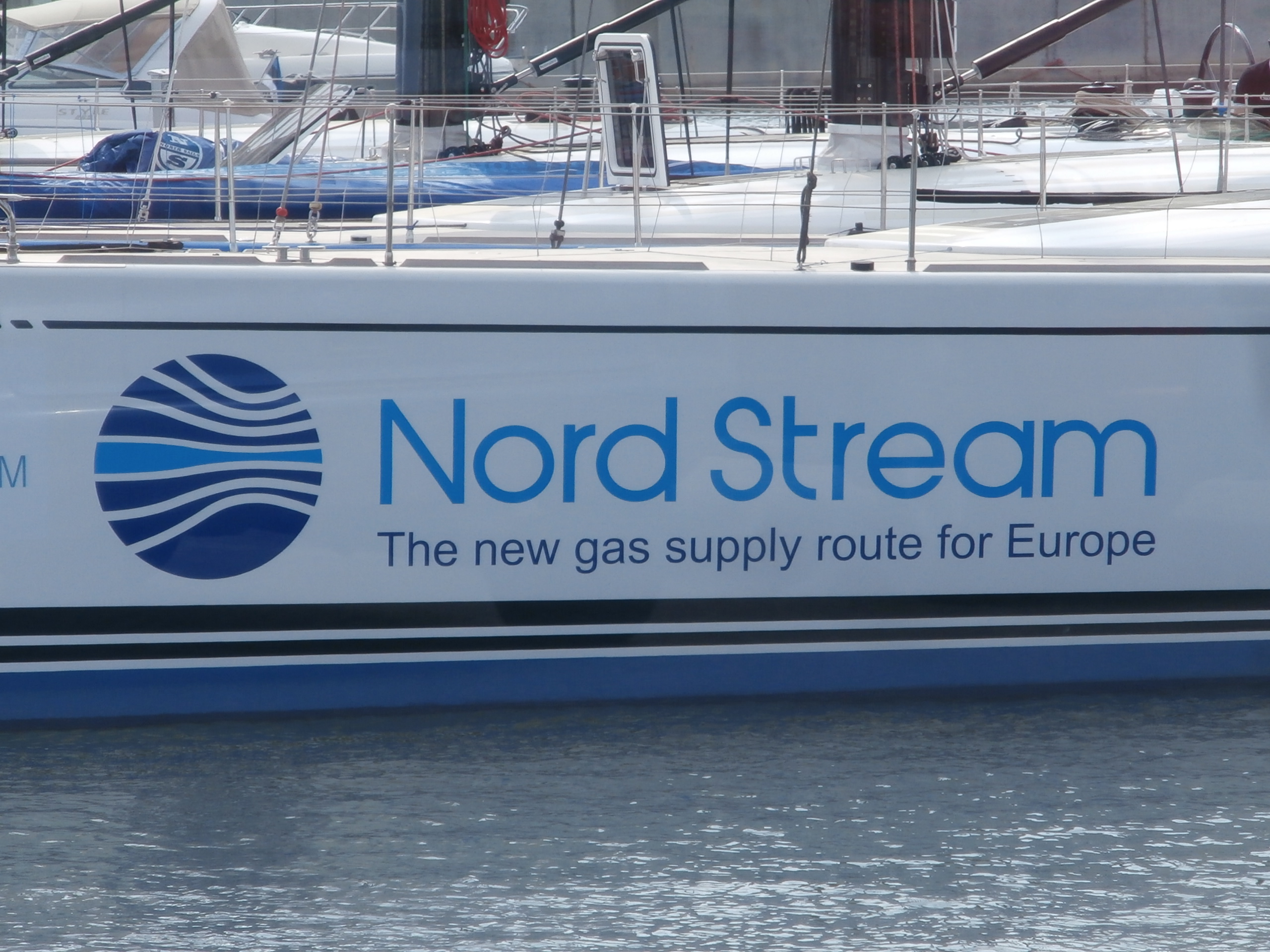 File:Spirit of Europe Nord Stream Sign Tallinn 19 May 2014.JPG - Wikimedia  Commons