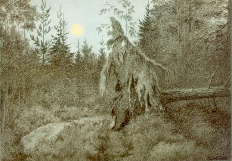 File:Theodor Kittelsen - Det rusler og tusler rasler og tasler, 1900 (Creepy, Crawly, Rustling, Bustling).jpg