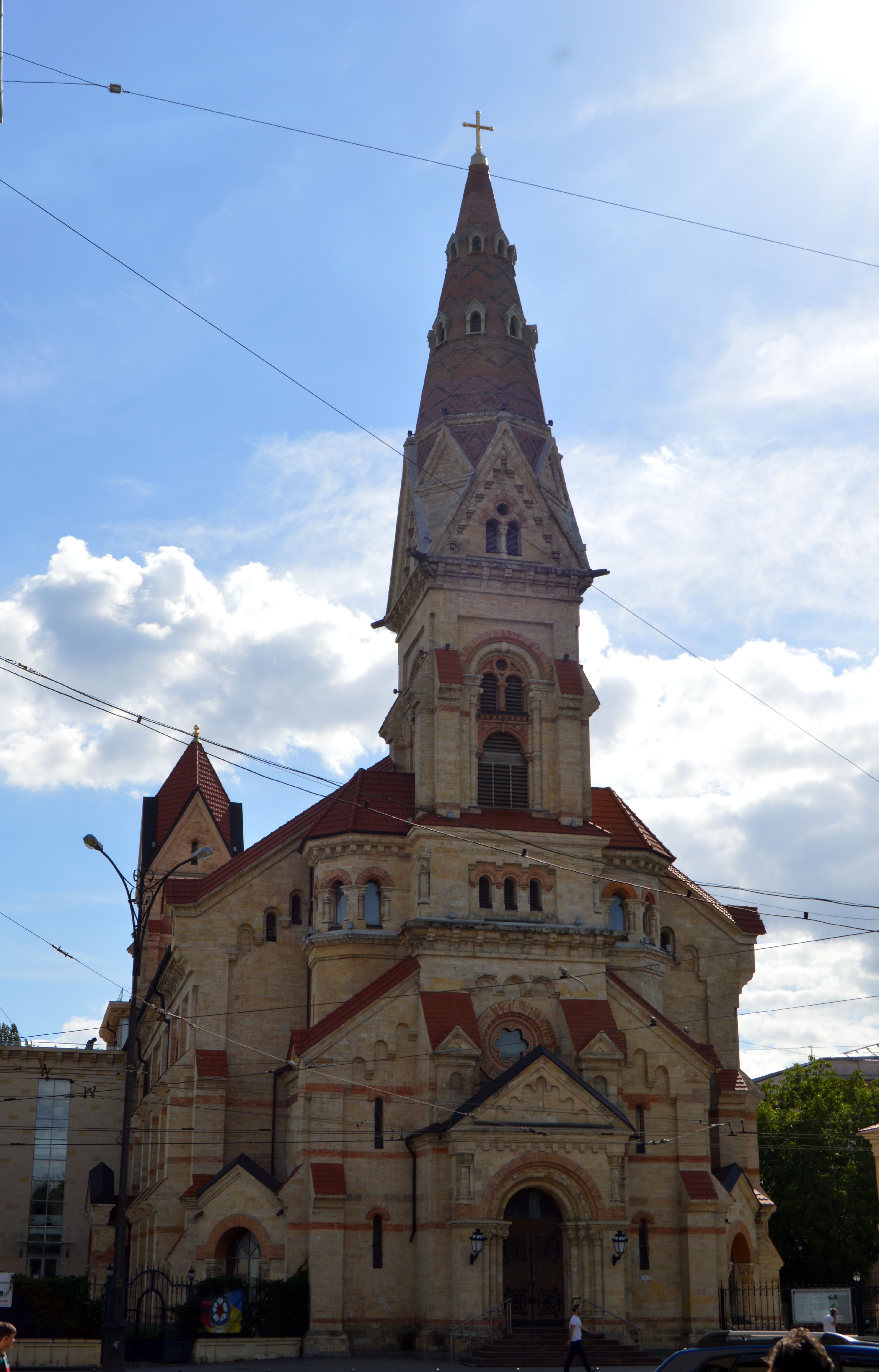 Лютеранская кирха в городе Светлом