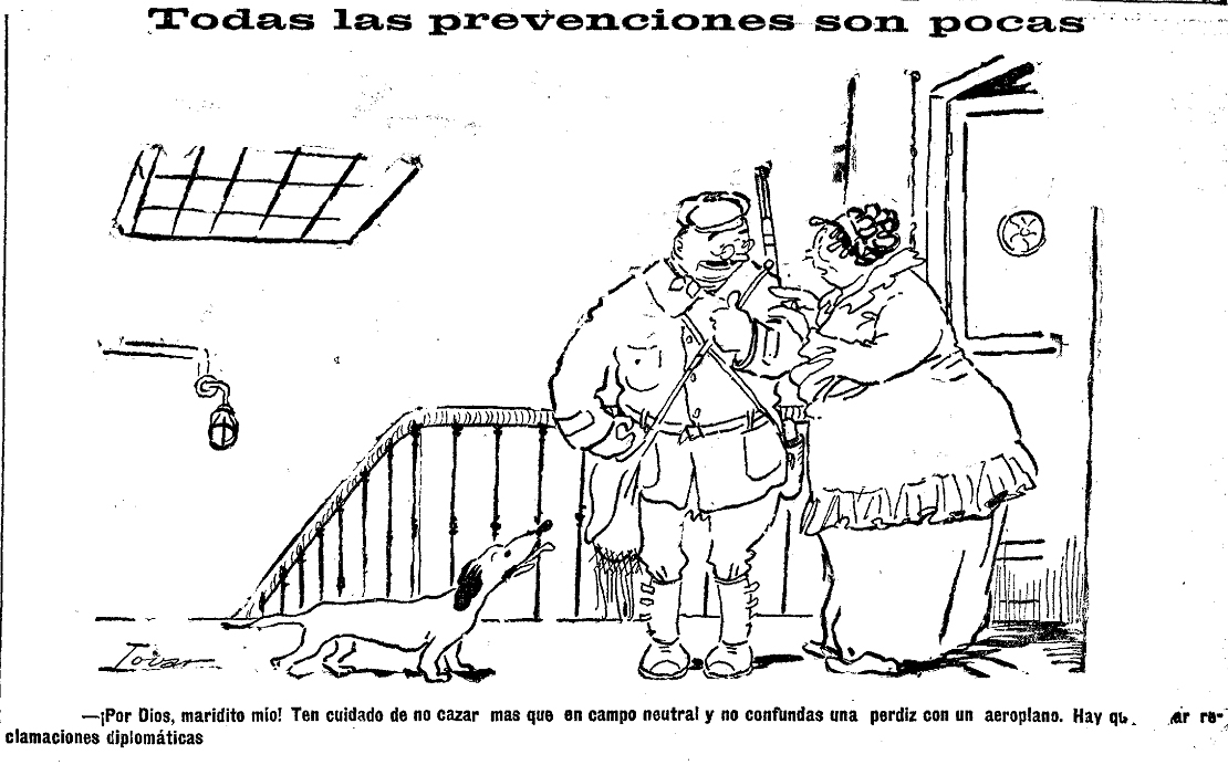 Todas las prevenciones son pocas, 27 de septiembre de 1914.