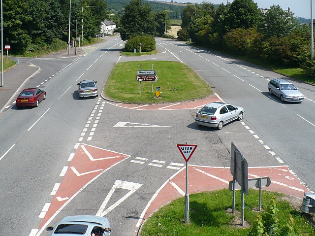 File:A48 at Castleton - geograph.org.uk - 900337.jpg