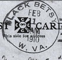 Черная Бетси WV postmark.jpg