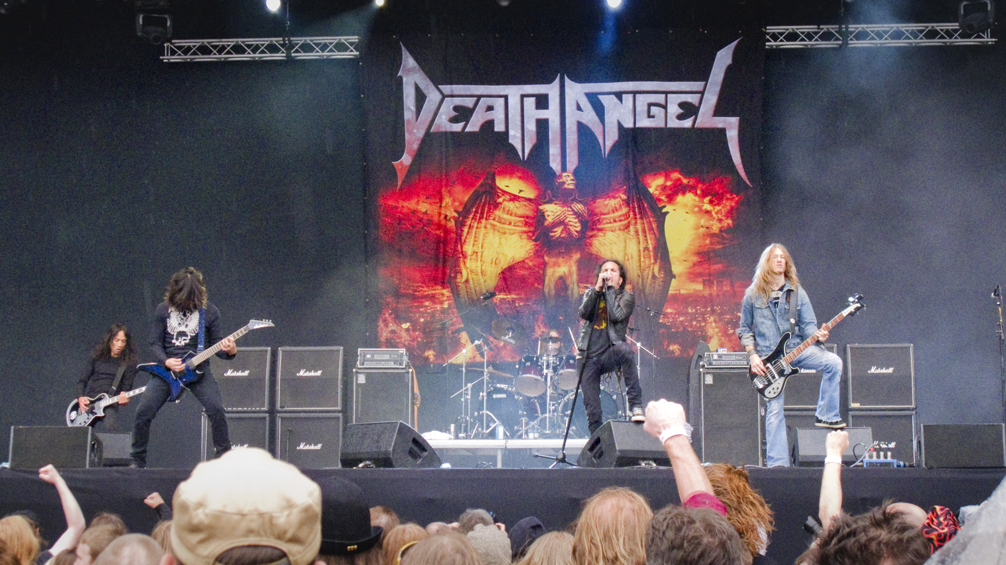 Death Angel 2010 beim Sauna Open Air