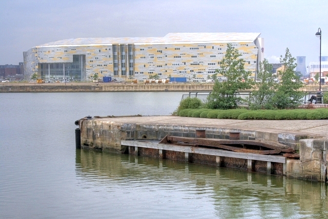 Entrance to Middlesbrough Docks - geograph.org.uk - 893836