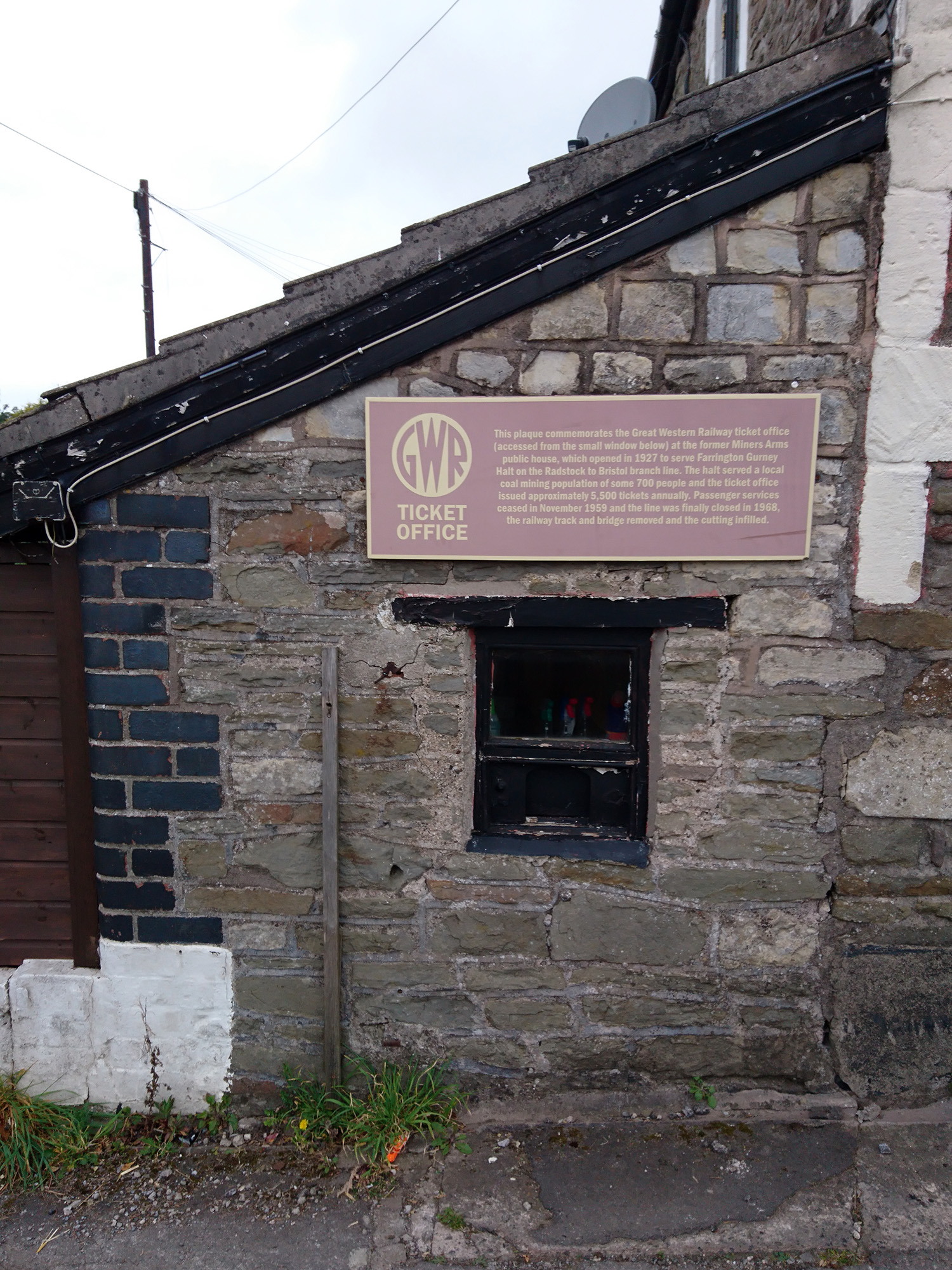 Farrington Gurney Halt railway station