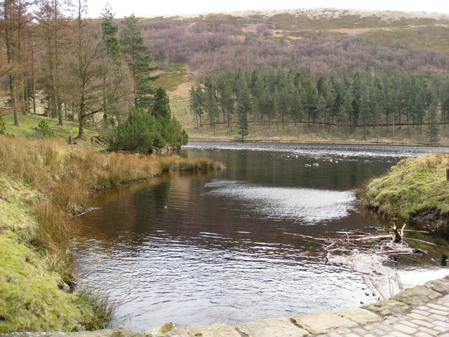 Howden Reservoir Inlet - geograph.org.uk - 731135