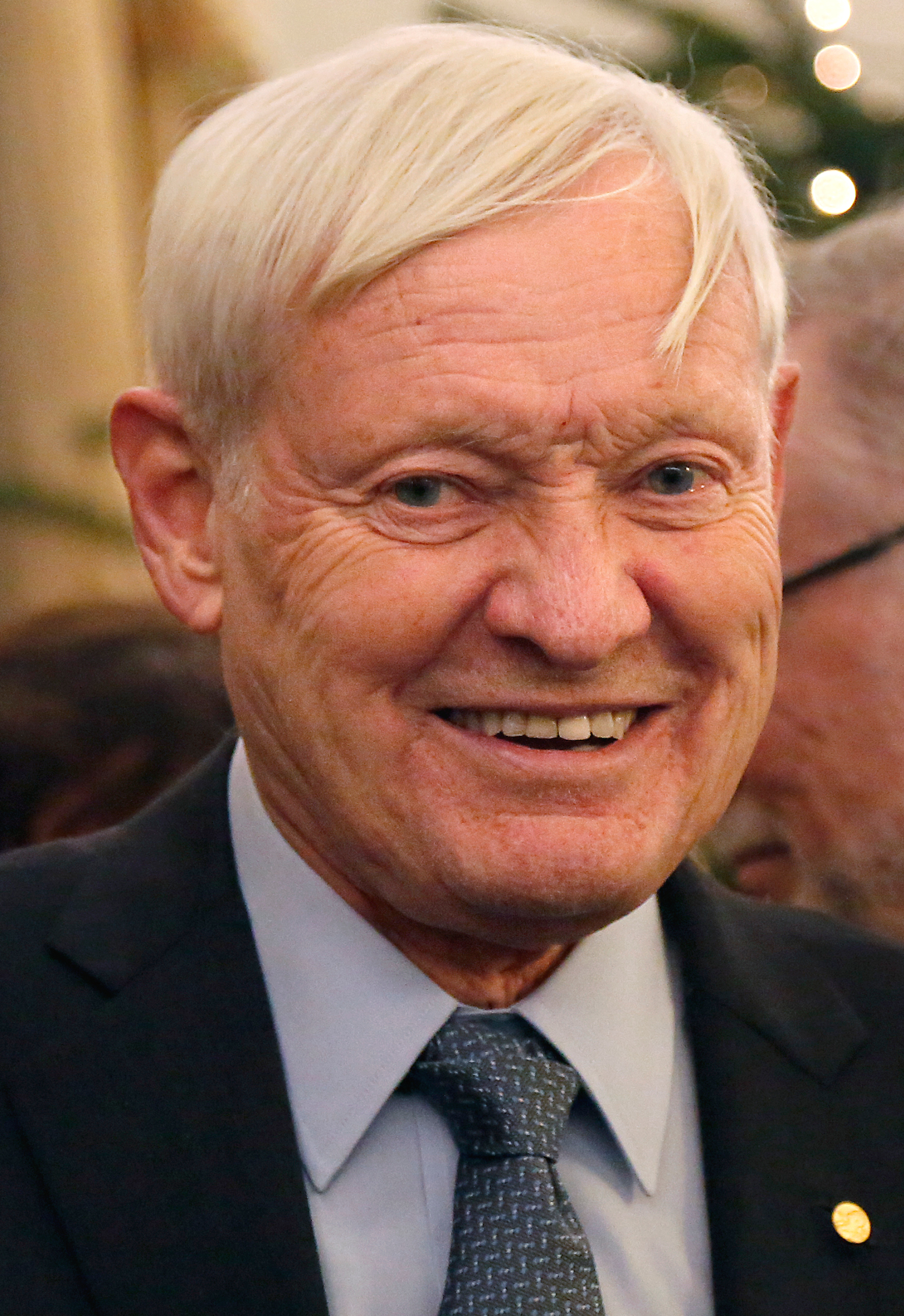 Joachim Frank under Nobel Prize press conference in Stockholm, December 2017