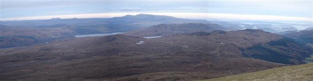 File:Panorama from Sgurr a'Mhuilinn - geograph.org.uk - 302979.jpg