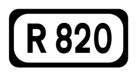 R820 road (Ireland) regional road in Dublin, Ireland