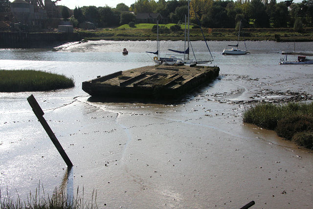 River Colne at Fingringhoe - geograph.org.uk - 1000199