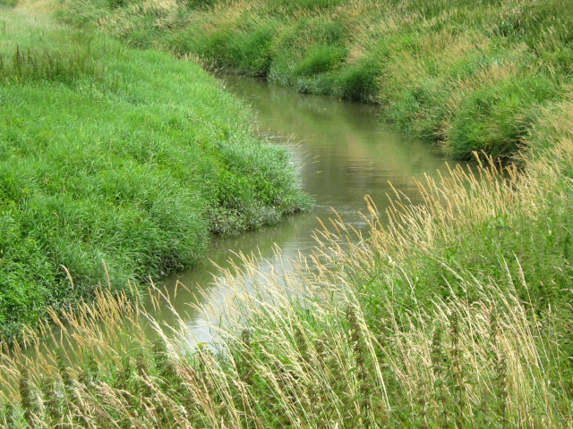 File:River Parrett near Burrowbridge - geograph.org.uk - 1400119.jpg