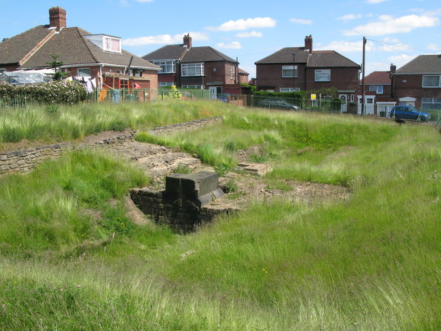 File:The Vallum crossing at Benwell Fort (2) - geograph.org.uk - 837839.jpg