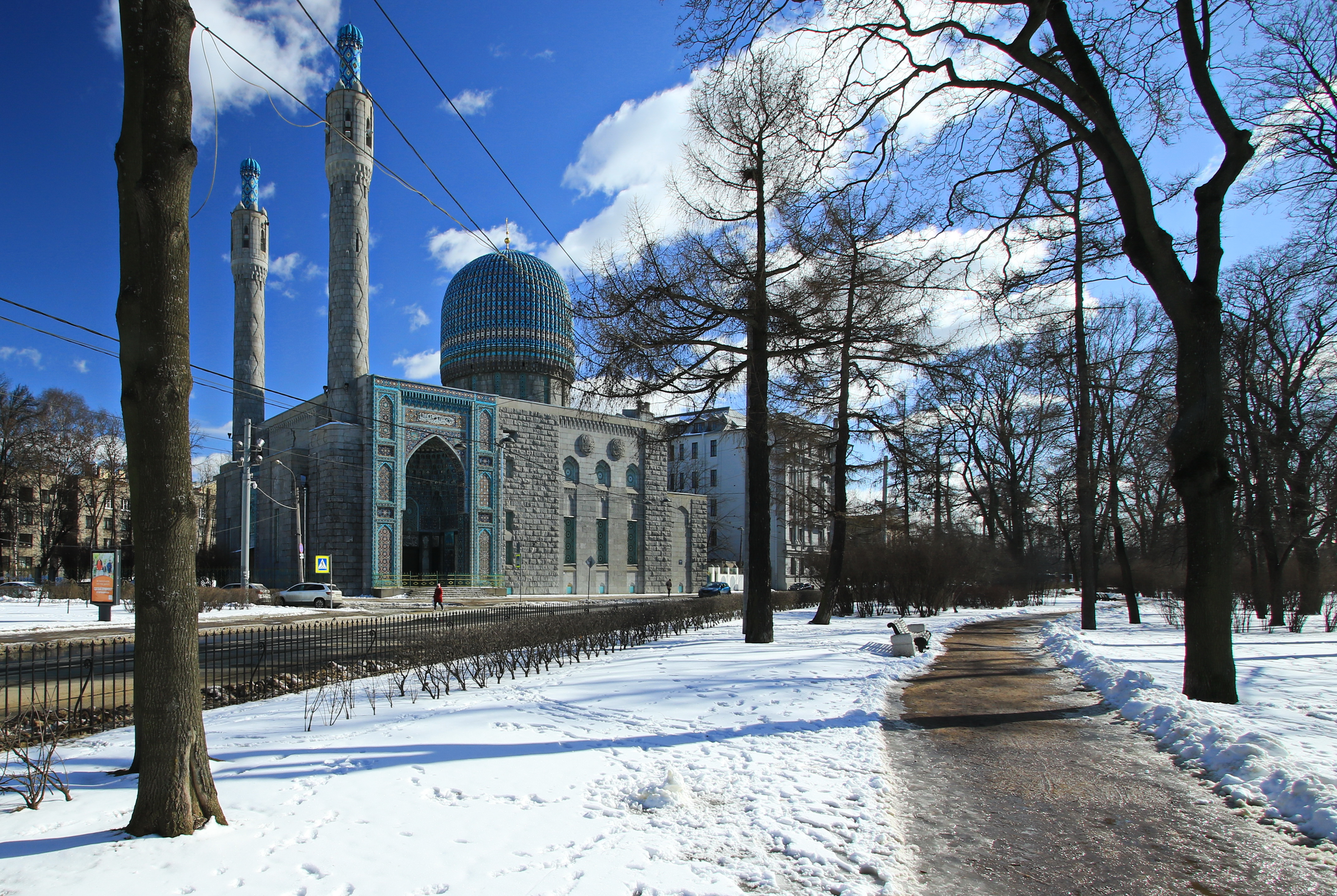 Сколько мечетей в петербурге. Соборная мечеть Санкт-Петербурга. Мечеть СПБ. Мечеть СПБ Большевиков. Мечеть СПБ фото зимой.