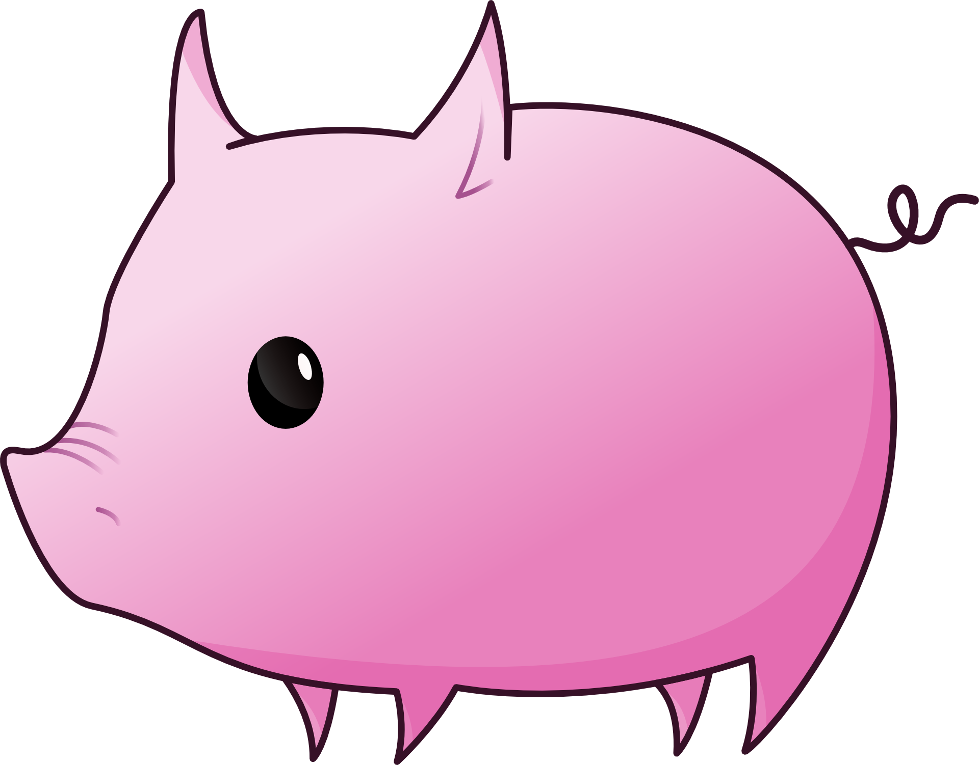 Pork Animal Clipart Hd PNG, Cute Pork Pixel Art Animals, Cute, Piglet, Pixel  Art PNG Image For Free Download