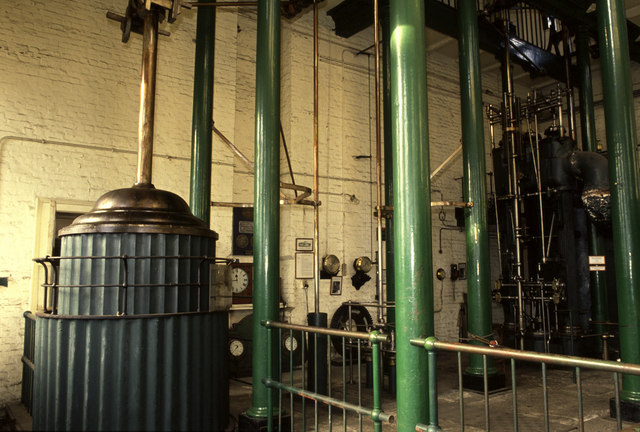 File:Boulton & Watt beam engine (engine floor) - Kew Bridge Steam Museum.jpg