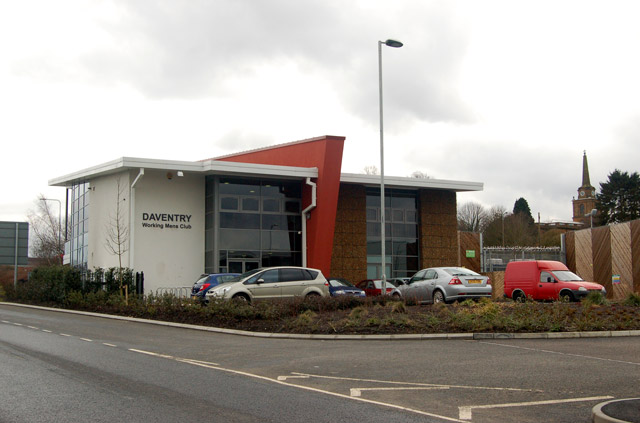 File:Daventry, back of working mens club - geograph.org.uk - 1732652.jpg