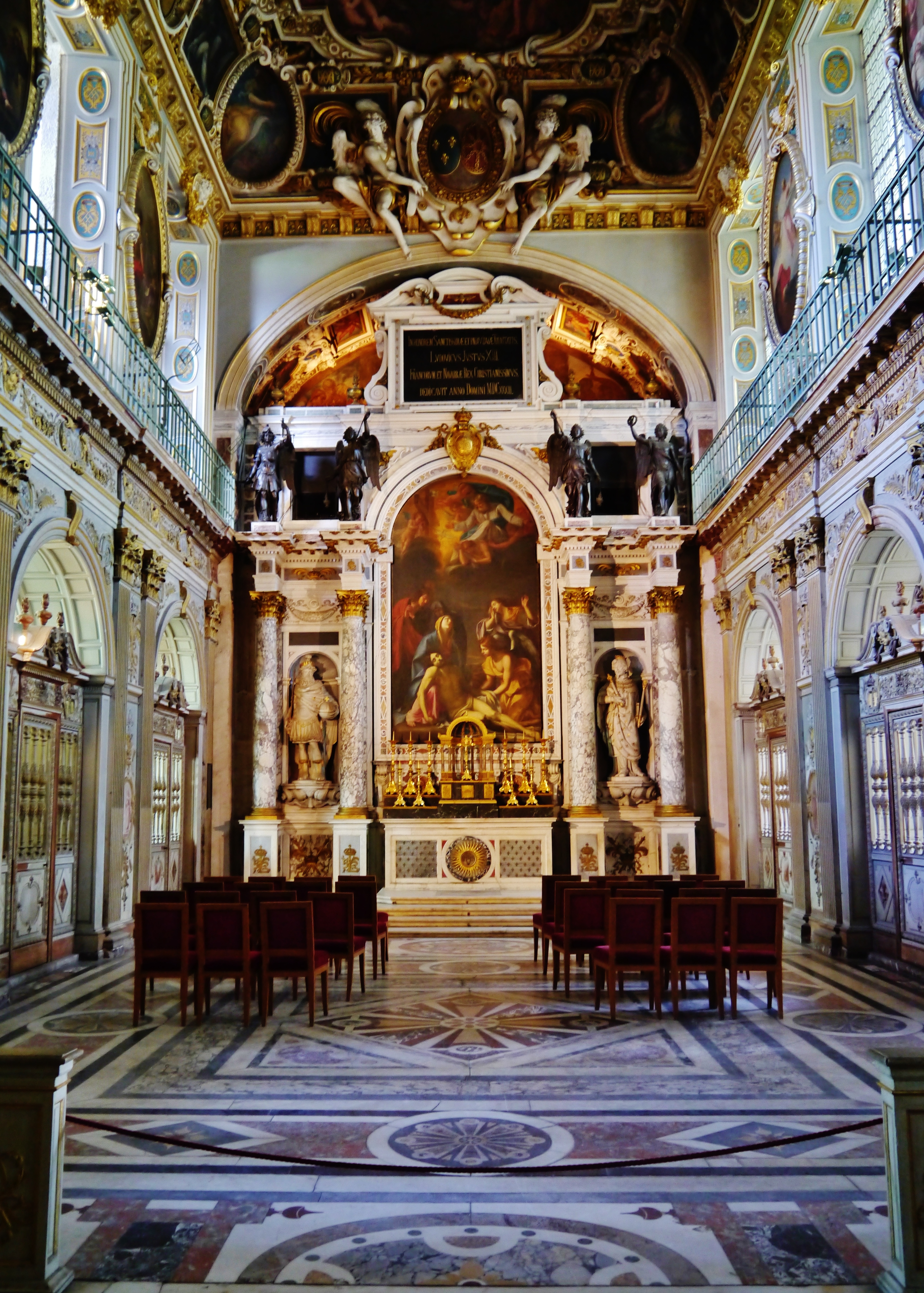 Chapel of the Trinity, Chateau de Fontainebleau, Ile de France