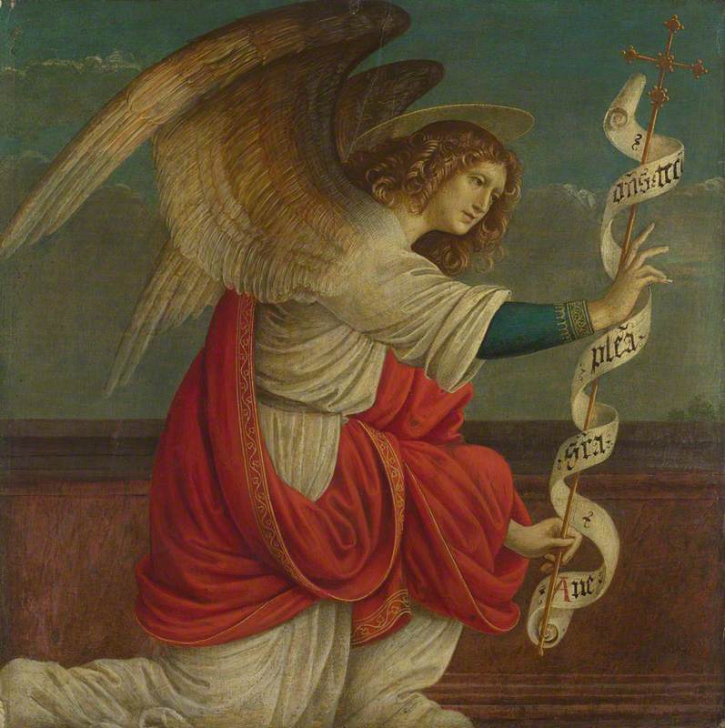 Gaudenzio Ferrari, The Annunciation: The Angel Gabriel