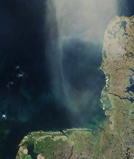 Satellite view of the German Bight and the Wadden Sea. German Bight.jpg