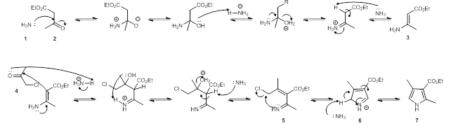 Hantzsch Pyrrole Synthesis Reaction Mechanism