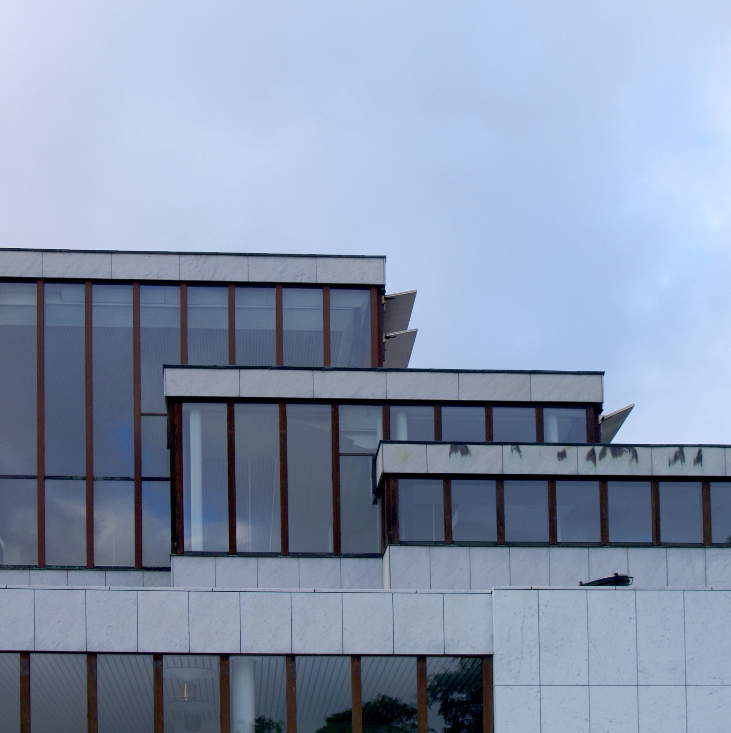 KUNSTEN Museum of Modern Art, Aalborg, Denmark 1958-1972. architects: Alvar Aalto (1898-1976) and Jean Jacques Baruël (b.1923)