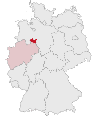 File:Lage des Kreises Minden-Lübbecke in Deutschland.PNG