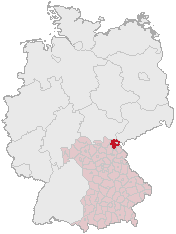 Lage des Landkreises Hof in Deutschland.PNG