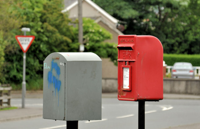 File:Letter box and drop box, Glengormley, Newtownabbey - geograph.org.uk - 3010314.jpg