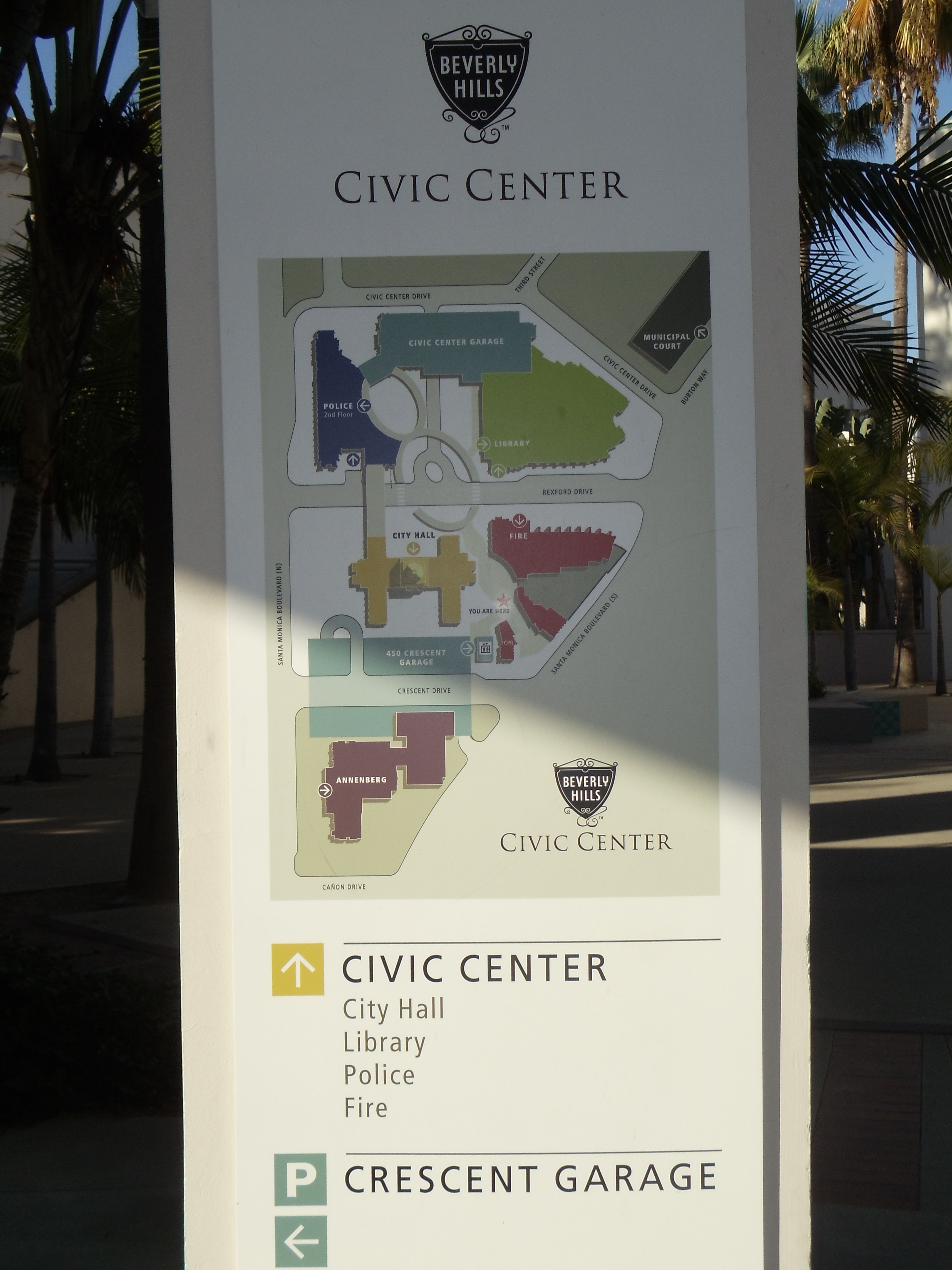 Map of Civic Center