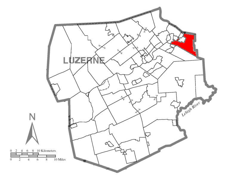 File:Map of Luzerne County, Pennsylvania Highlighting Pittston Township.PNG