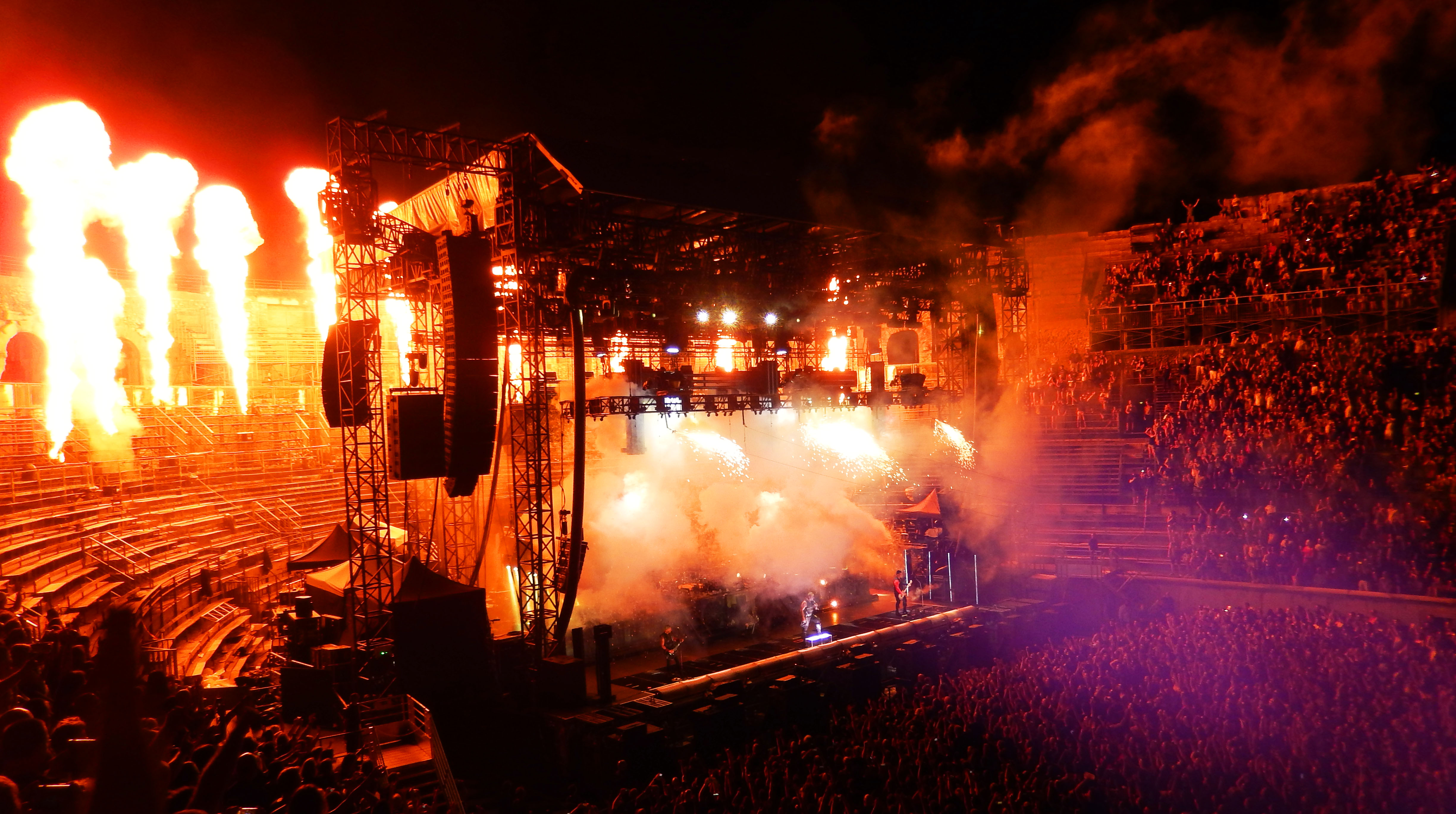 Rammstein arenes de nimes