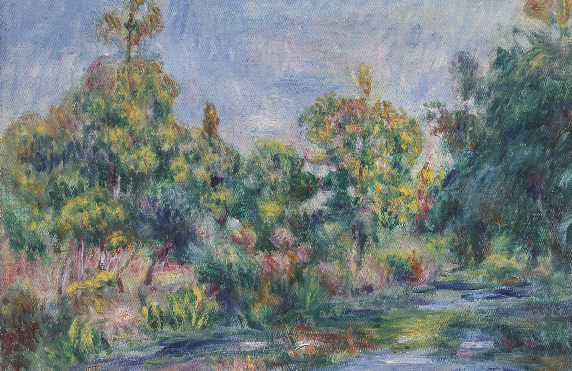 File:Renoir - LA CAGNES—PAYSAGE AVEC RIVIÈRE, 1917.jpg - Wikimedia