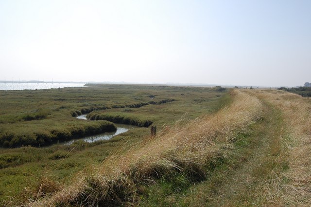 Seawall footpath, Paglesham Eastend - geograph.org.uk - 942539