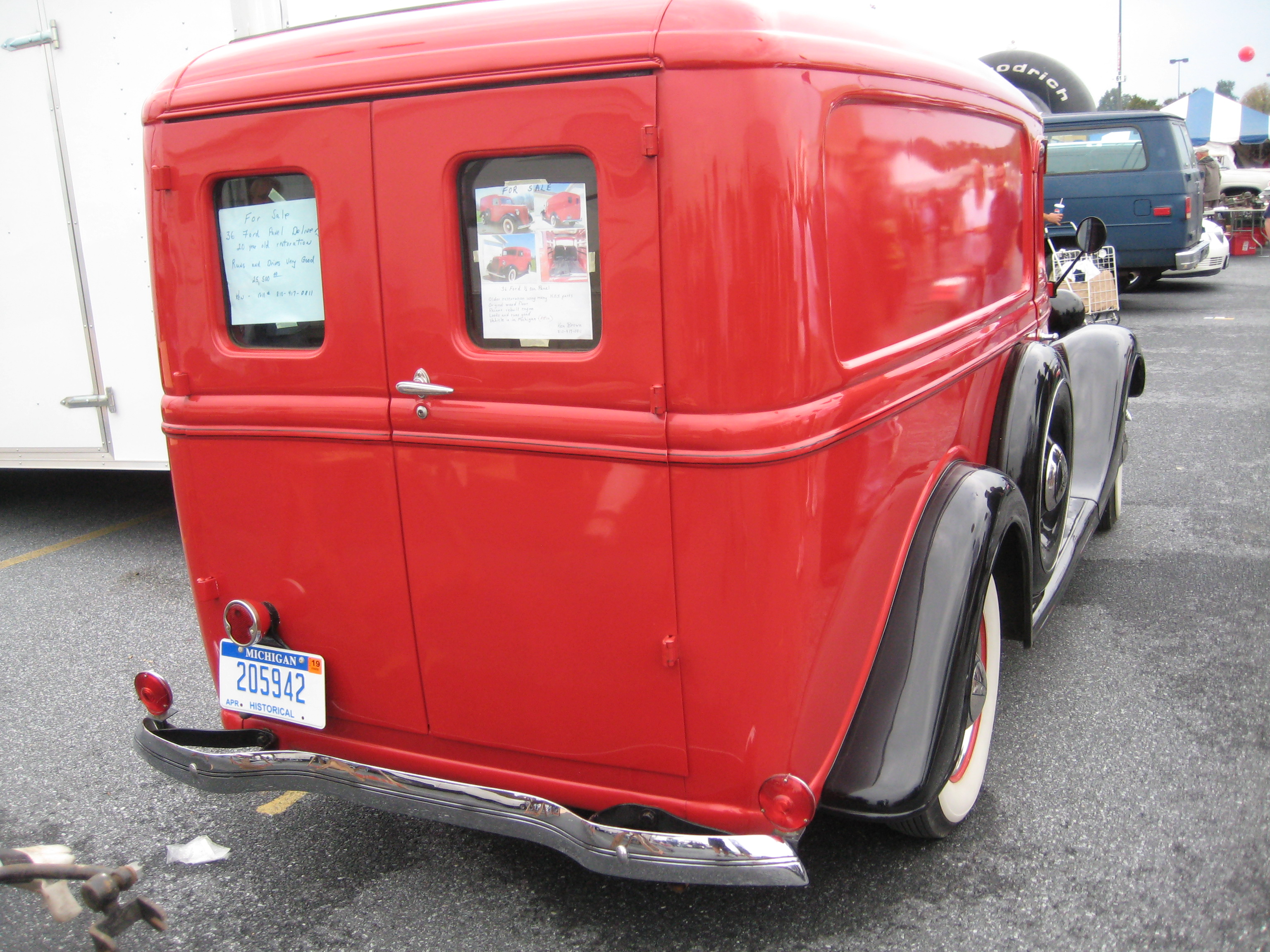 1936 ford panel truck