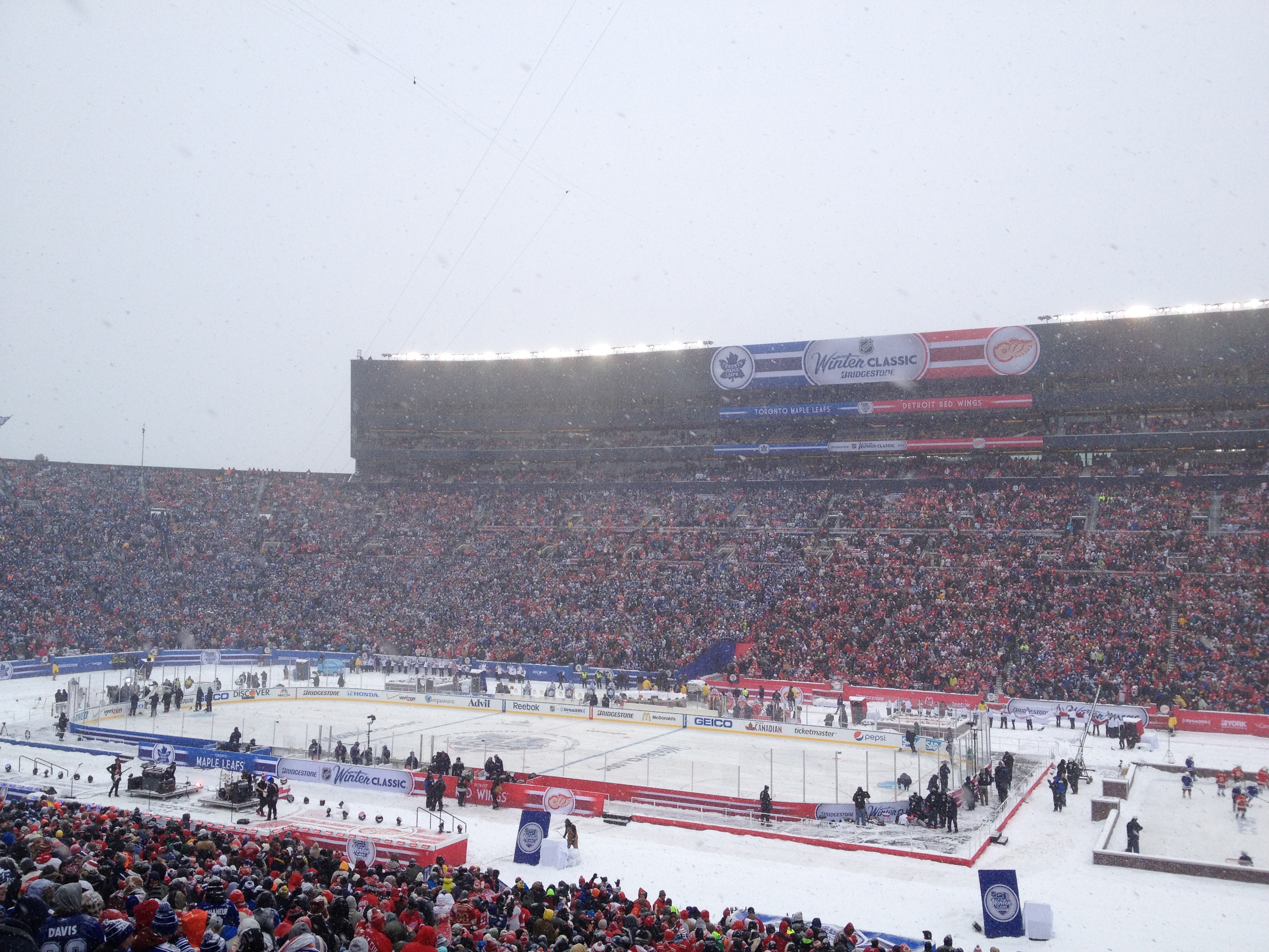 Patriots stadium hosts NHL Winter Classic