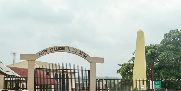The Akarigbo of Remoland's Palace, Sagamu, Ogun State Akarigbo of Remo Palace, Sagamu, Ogun state.jpg