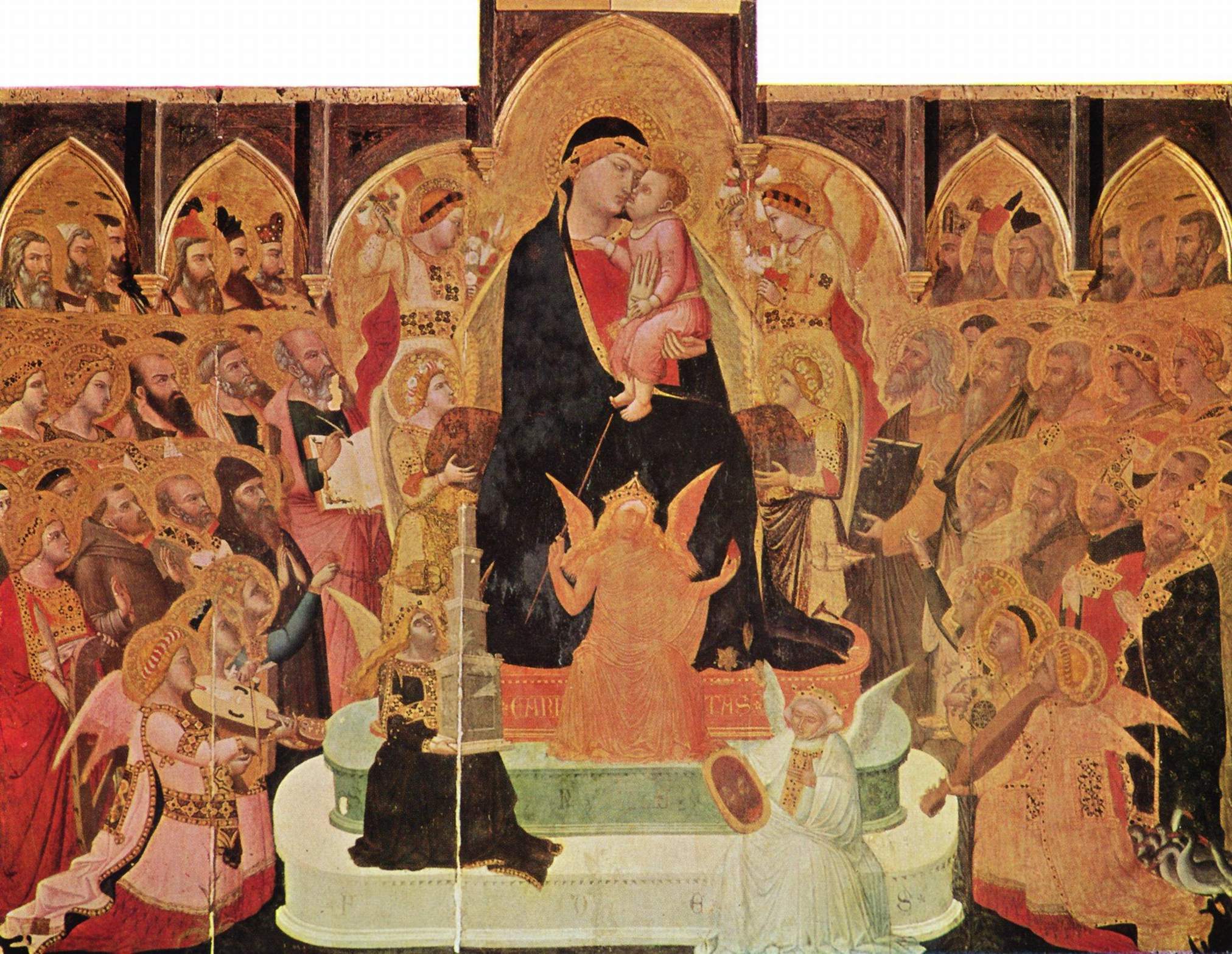 Ambrogio Lorenzetti, Maestà di Massa Marittima, 1335 ca. , Museo di Arte Sacra, Massa Marittima