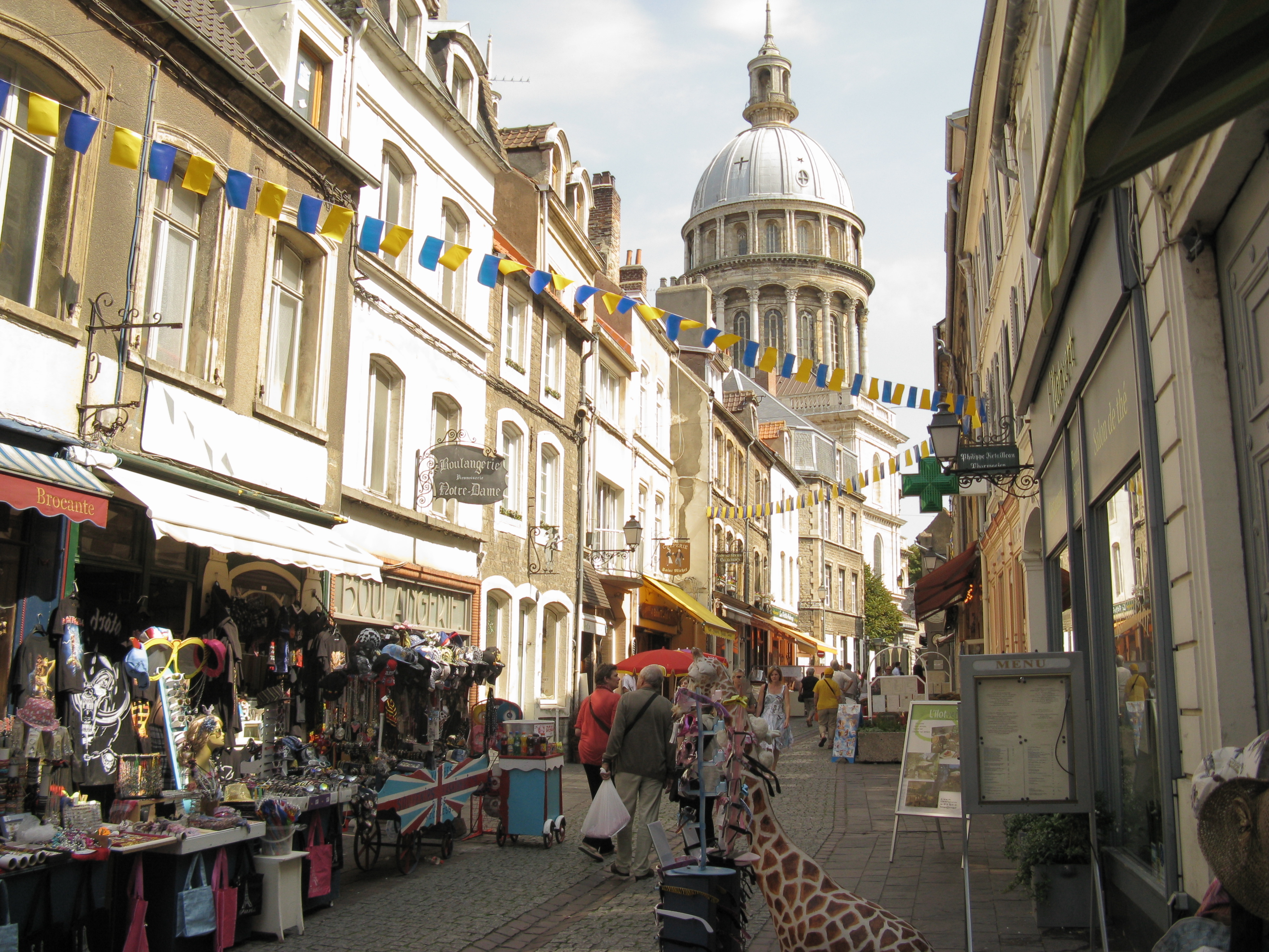 boulogne sur mer centre ville