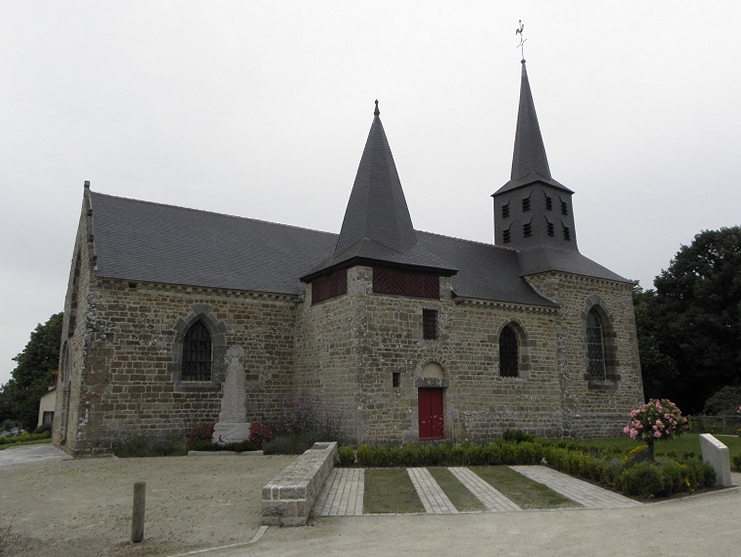 Eglise des Trois-Marie de Cardroc  France Bretagne Ille-et-Vilaine Cardroc 35190