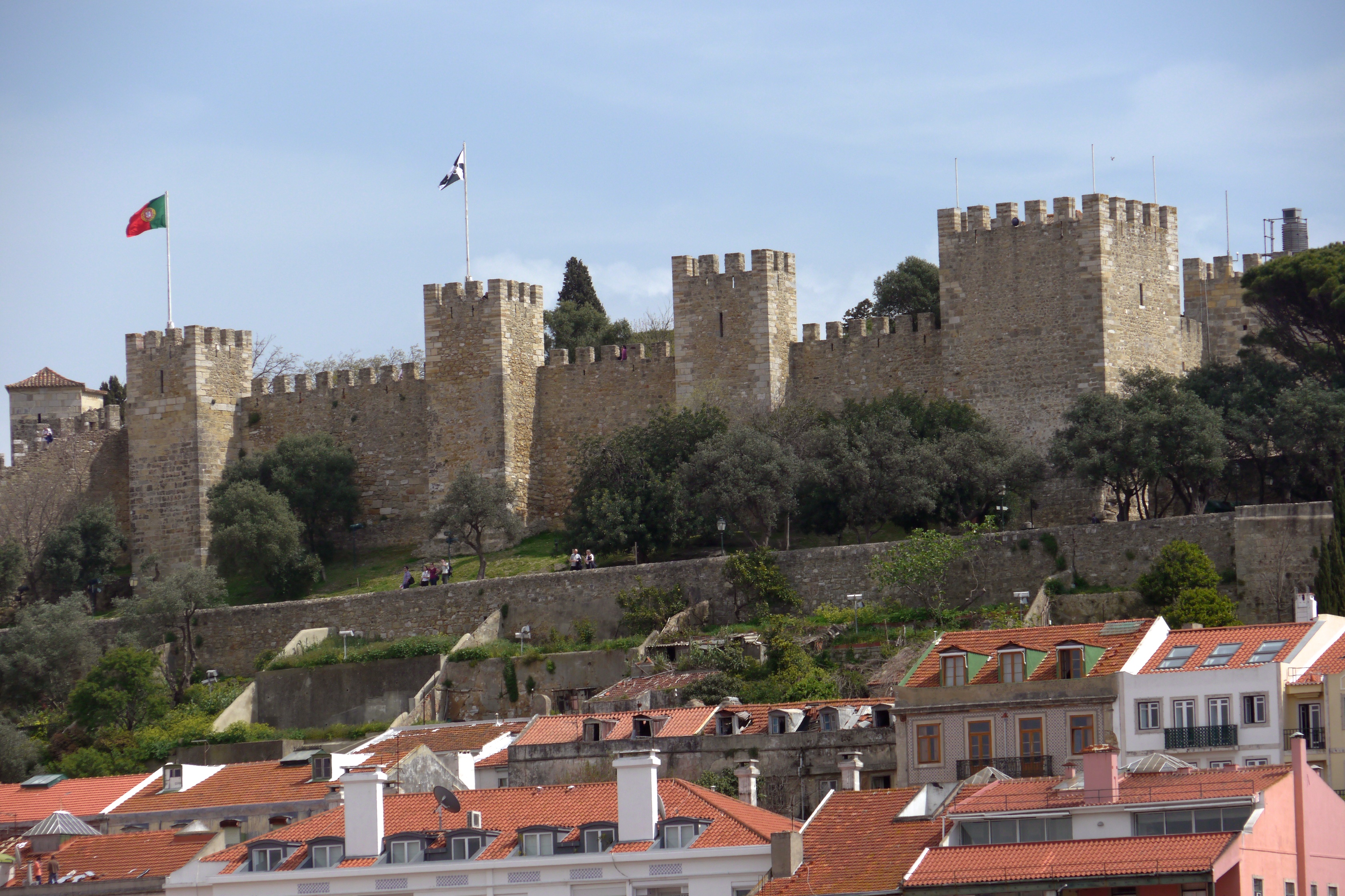 Resultado de imagem para castelo de sao jorge