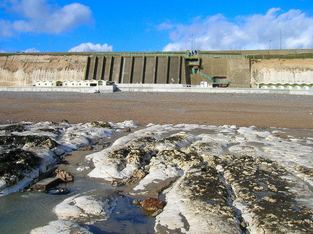 Cliffs at Ovingdean Beach - geograph.org.uk - 370081