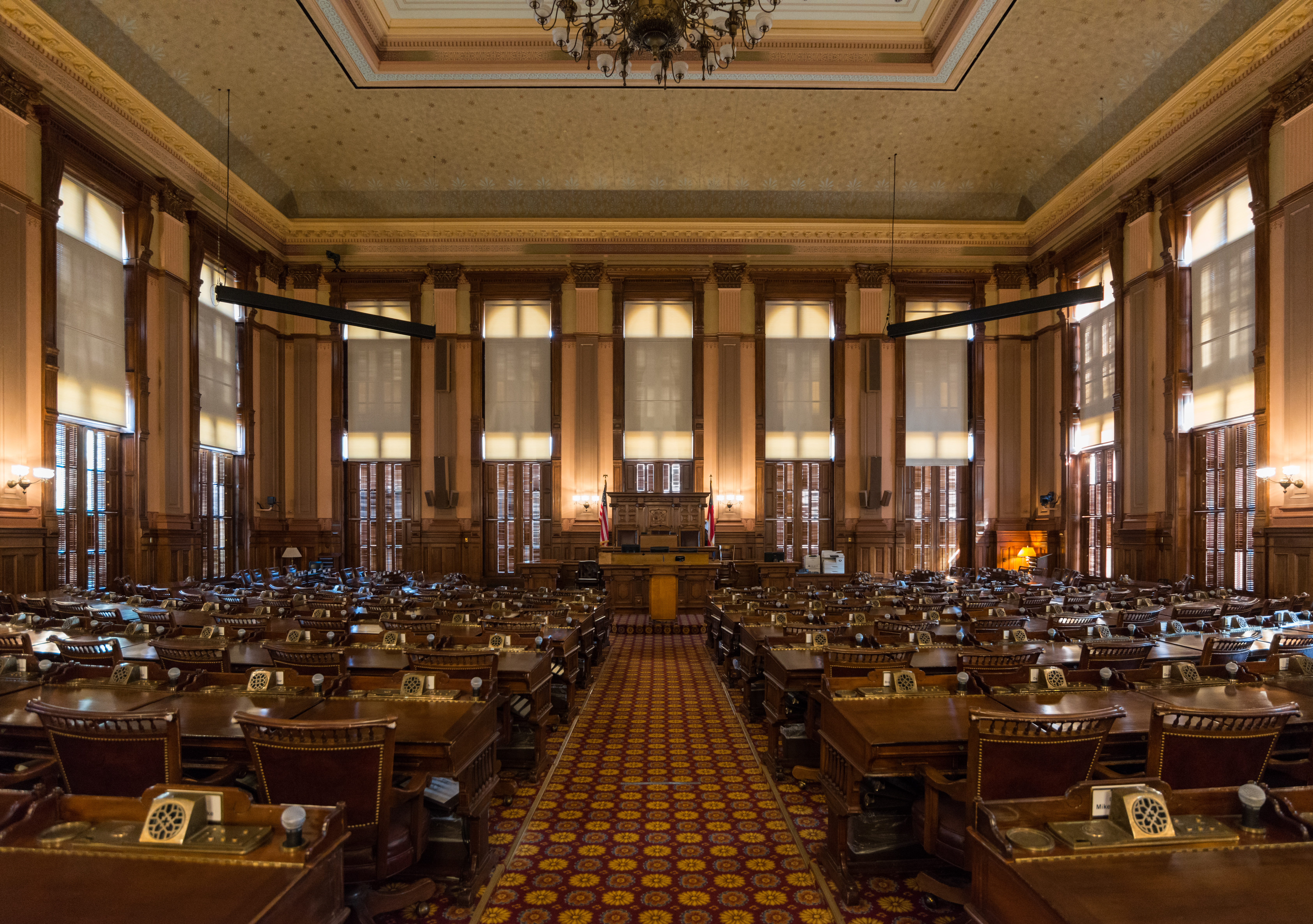 Datei House Chamber Georgia State Capitol Atlanta 20160718