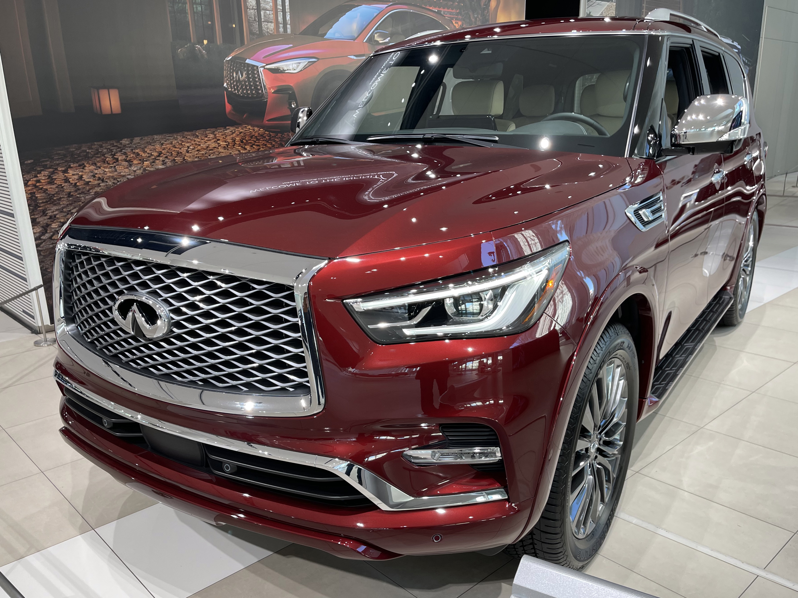 Инфинити qx80 2020 Анна Хилькевич