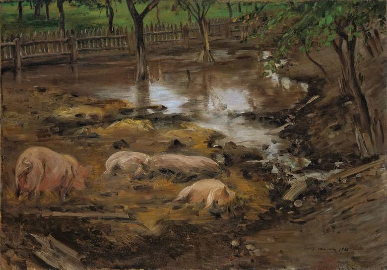 File:Lovis Corinth Schweinepfuhl 1900.jpg