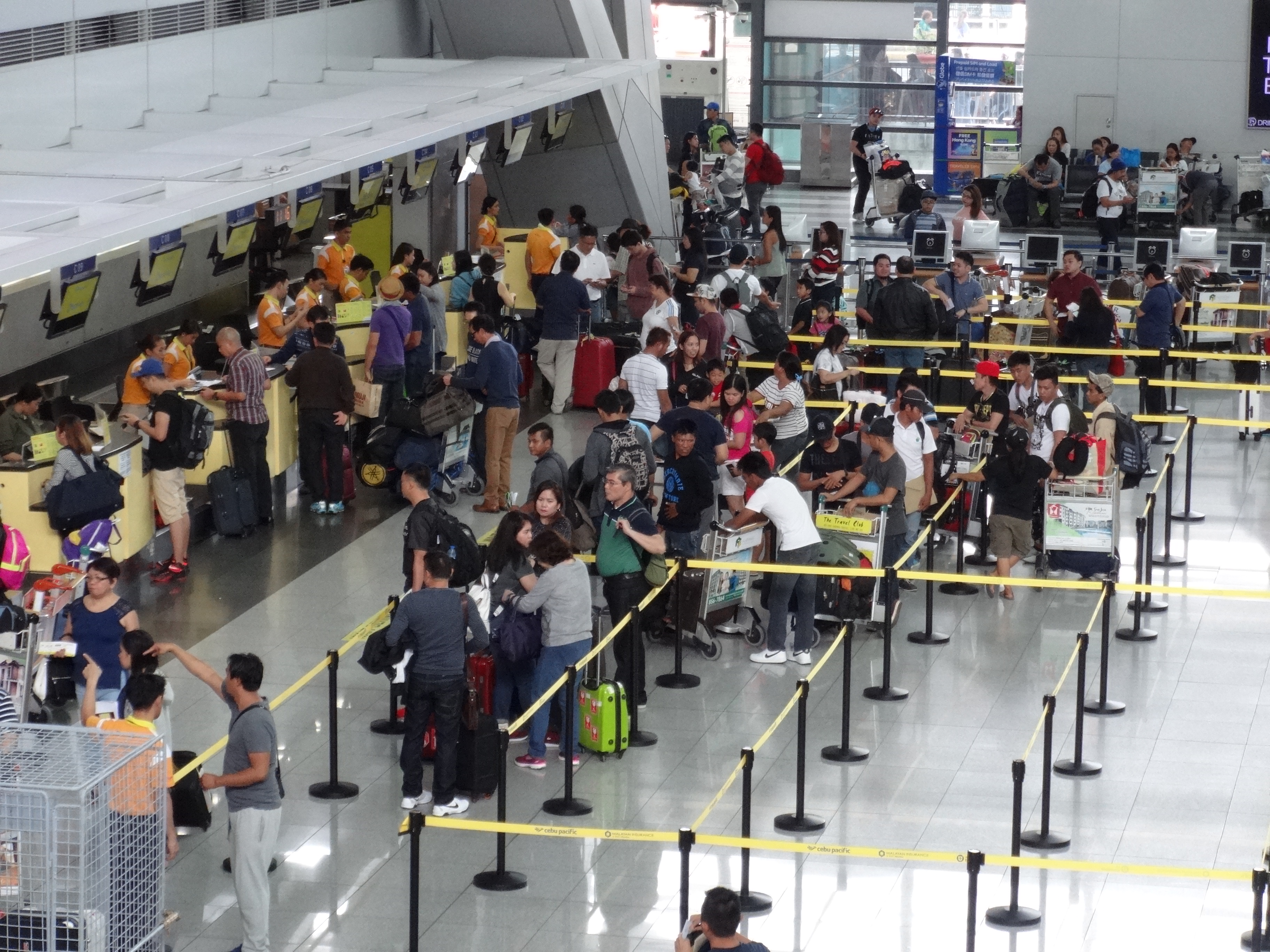 NAIA-based carriers swap terminals