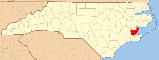 File:North Carolina Map Highlighting Pamlico County.PNG