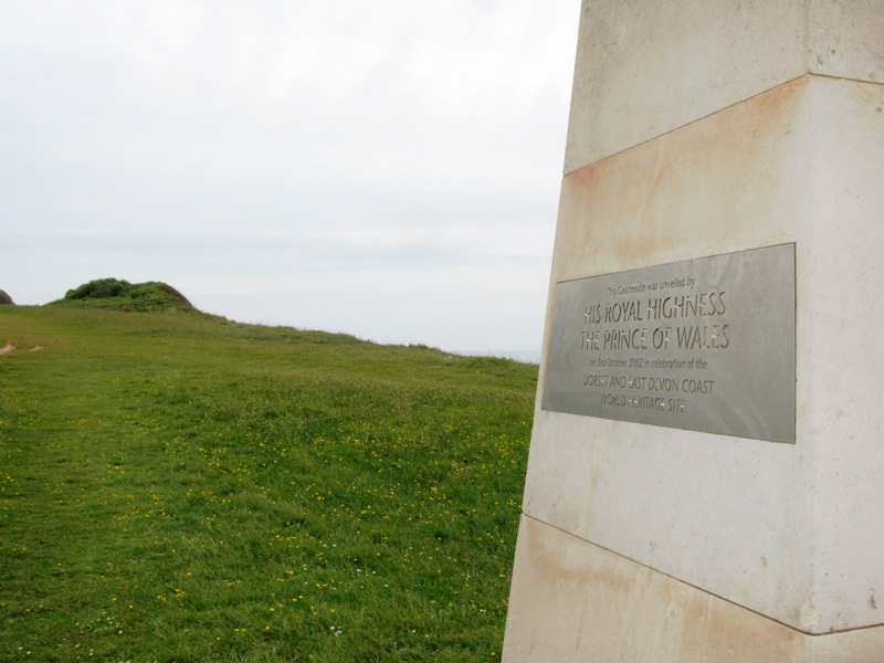 File:Orcombe Point Geoneedle plaque.jpg