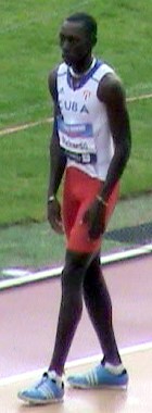 Pedro Pablo Pichardo Paavo Nurmen kisoissa 2013.