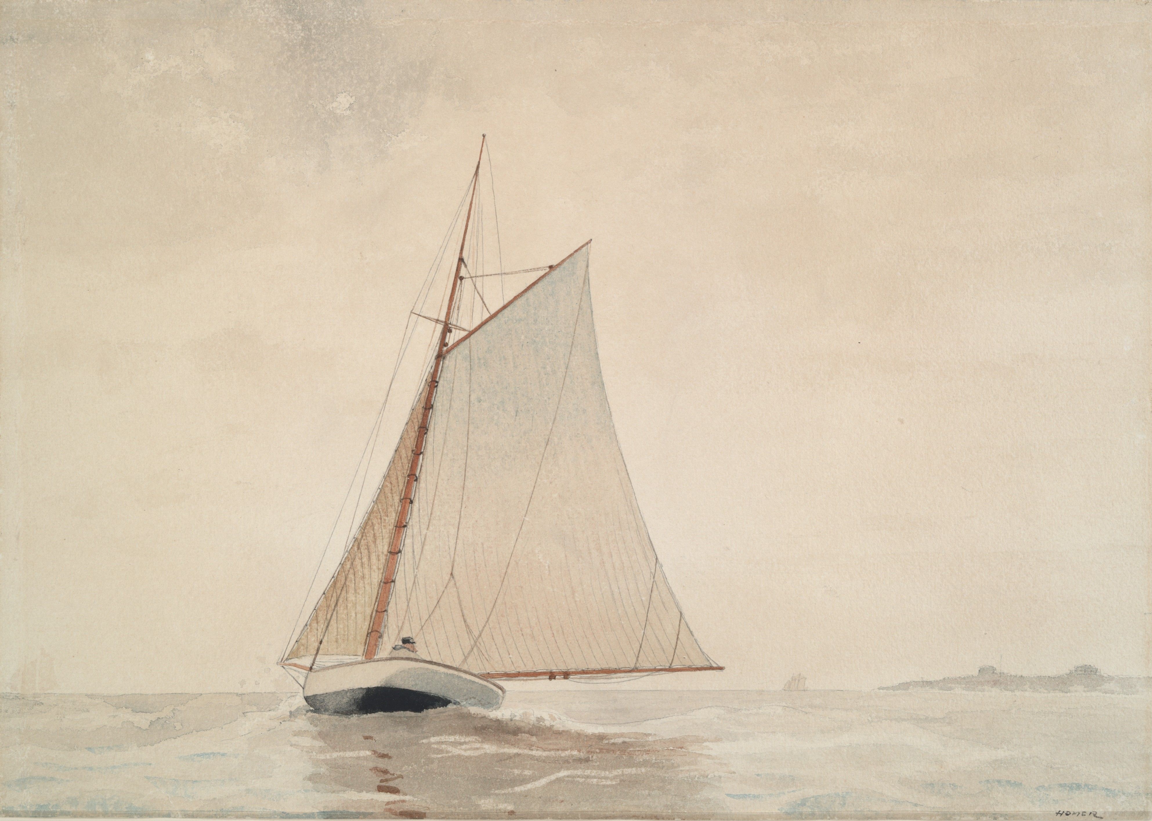 File:Sailing off Gloucester by Winslow Homer circa 1880.jpeg