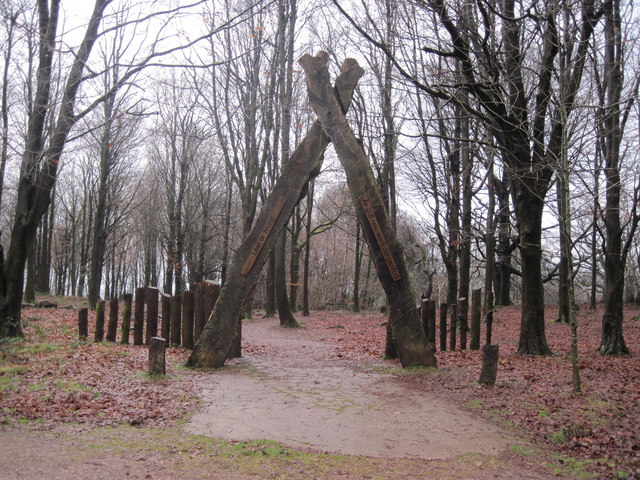 File:Sculpture Trail in Fforest-fawr (geograph 2233572).jpg